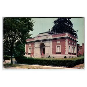 Vintage E. C. Scranton Library Madison CT Postcard 1976 Chrome